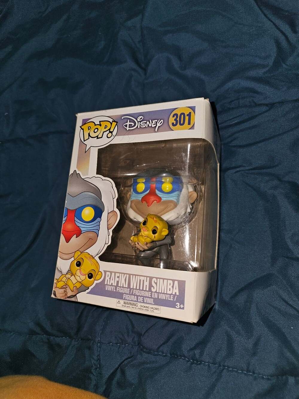 Funko Pop! Disney The Lion King Rafiki With Simba Vinyl Figure #301